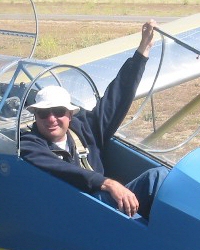 Jeff Byard in WWII TG-2